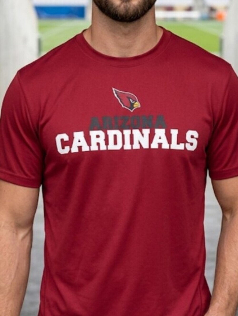 Arizona Cardinals Men's Short Sleeve Tee - Cardinal Red